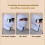 Winter winddichte bivakmuts met opening voor bril, unisex 8