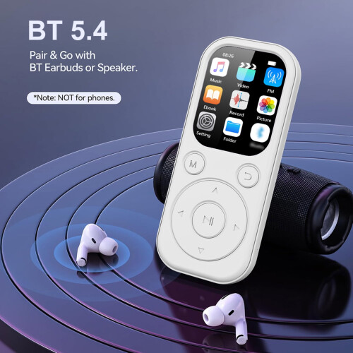 MP3/MP4-afspiller 2,01" IPS-skærm 32 GB 2