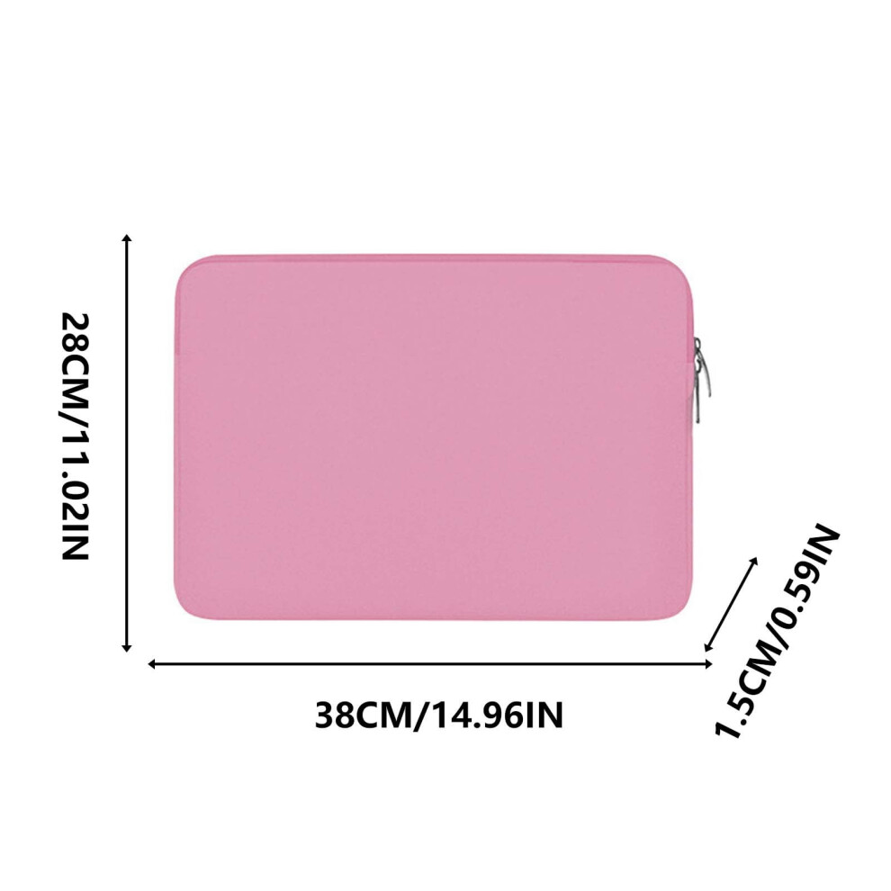 Neoprene Laptop Sleeve With Zipper 13-15.6 Inch 913466129942