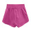 Sneldrogende hardloopshorts voor dames met elastische tailleband, roze 6