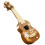 Kinder-Ukulele, Holzimitat, kompakter Klang, 1 Stück 1