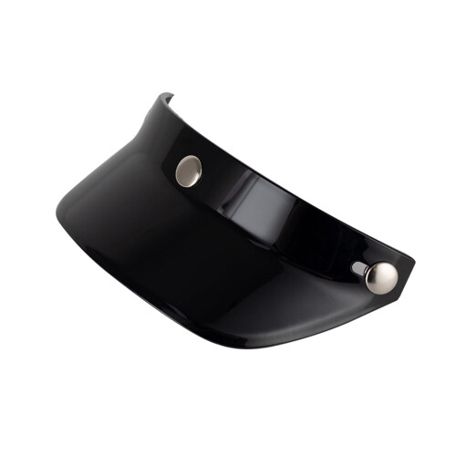 Helmvizier voor 3/4 open helm, zwart 1