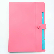Letter Paper Expanding File Folder 5 Pockets
