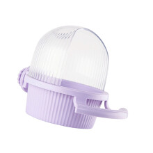 Antisplash Parakeet Feeder with Half-Open Covers