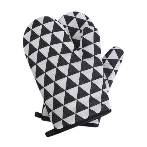 Heat Resistant Kitchen Gloves Cotton Insulation 2PC