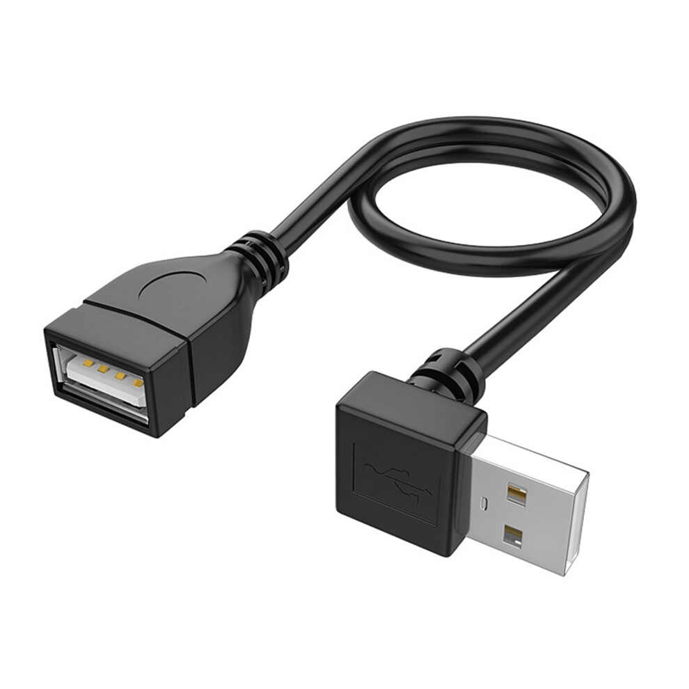 Usb 2.0 Male To Female Extension Cable With Angled Options 913466130405