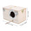 Wooden Nesting Box for Bird Cage 1 Pack 2