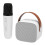 Kids Mini Karaoke Machine Portable Bluetooth Speaker with 1