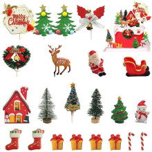 Christmas Cake Decorations Set 22pcs
