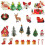 Christmas Cake Decorations Set 22pcs 1
