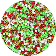 Christmas Pony Beads 6x9mm 1000 pcs