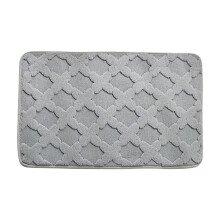Zerbino grigio scuro a pelo lungo, super assorbente e antiscivolo, 24x36 pollici