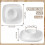 Food Storage Clearance! Plastic Egg Trays Egg Cups White Egg Holder Grade Egg Cups Kitchenware Kids and Camping Tableware 3
