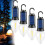 Solar Rechargeable Camping Light with Clip Hook, 3 Modes, 1