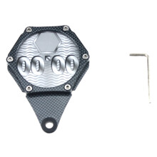 Motorcycle License Plate Bracket Aluminum Alloy Black