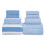 Velvet Spun Bath Towel Set Soft Absorbent 6-Piece 1