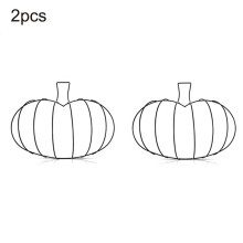 Pumpkin Wreath Form Metal Wire Frame 12 Inch