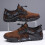 Herremode Sneakers Mesh Åndbare Sommersko Størrelse 44 8