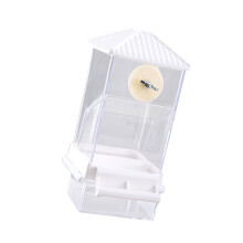 Clear Automatic Bird Feeder for Small Birds with Large