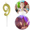 Number Candle 3D Shape Birthday Cake Decoration 2