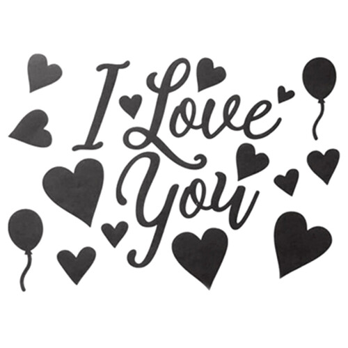 Happy Birthday Stickers for Balloons 24pcs