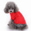 Pull doux pour chien, tenue d'hiver rouge pour chiots et chiens 1
