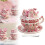 Décorations plates en acrylique pour cupcakes de la Saint-Valentin 1