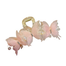 Butterfly Mesh Hair Claw Clip Acrylic 1 Piece