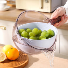 Outil de lavage du riz en acier inoxydable mains libres (1 pièce)
