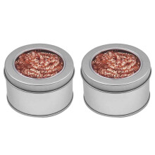 Metal Wire Desoldering Tip Cleaner with Stand Set 2PCS