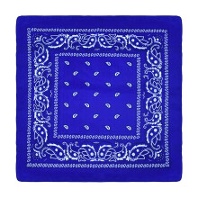 Fascia per capelli da cowboy in poliestere, 22x22 pollici