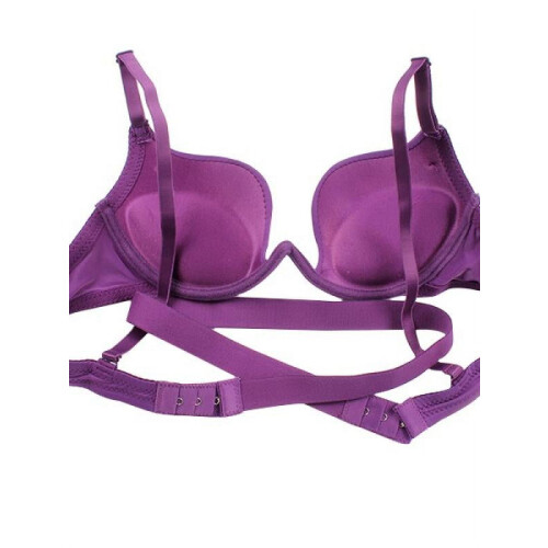 Sutiã Ame Essentials Sexy com Decote Profundo em U, Modelo Multiuso Conversível com Efeito Push-Up, Tamanhos 32-38B