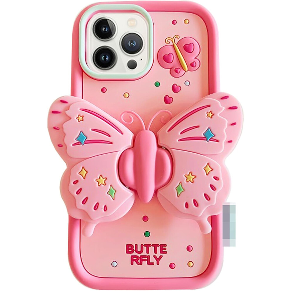 Iphone Xr Case With Kawaii Butterfly 3D Kickstand 913466138203