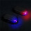 Solar Car Dummy Alarm Lights Set 2 Red Blue LED 3