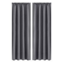 Paire de rideaux occultants 84 pouces filtrant la lumière