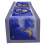 Chemin de table Eid Mubarak bleu et or 13 x 72 pouces 1