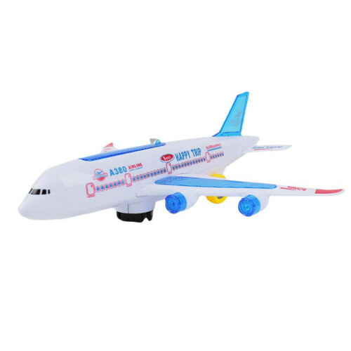 Motorized Airplane Toy for Kids with Sound and Light Effects 1