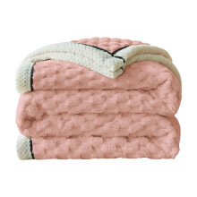 Cooling Blanket Thermal Flannel Fleece Double-Layer