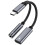 Adaptateur USB-C vers AUX avec charge PD 60 W 1