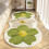 Πλενόμενο χαλί Boho Floral Runner για μπάνιο, κουζίνα, υπνοδωμάτιο 1