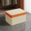 Panier de rangement empilable avec couvercle, 50 L, robuste 1