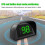 GPS HUD Digital Speedometer LED Display Universal Bil 2