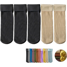 Manlira Dam Fleececozy Sammet Termosockor