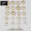 Gold Knuckle Rings Set Vintage Boho Style 22-Piece 3
