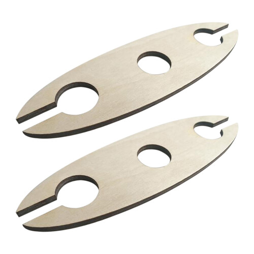 Support en bois antique pour 2 bouteilles et verres à vin