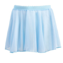Gonna da ballo estiva da donna in chiffon, tinta unita, taglia S
