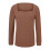 Lenago women's solid pullover sweater long sleeve loose fit 4
