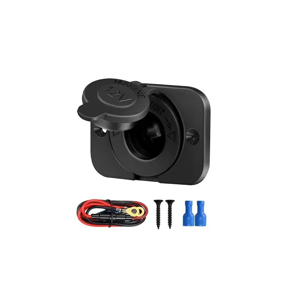 Marine Cigarette Lighter Socket 12V/24V Waterproof 975221475084