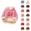 Moletom infantil com capuz e estampa de gelo multicolorida para o inverno 1