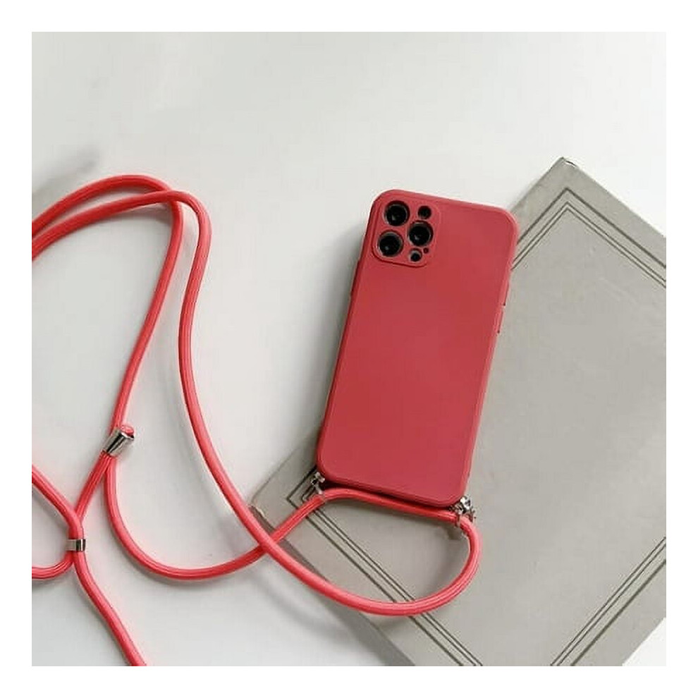 Liquid Silicone Crossbody Necklace Strap For Iphone Â 913211572009